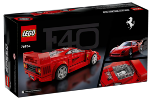LEGO Speed Champions Ferrari F40 superbil 76934, från 9 år