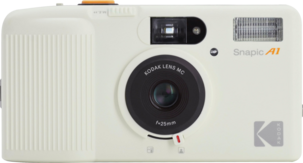 Kodak Snapic A1 analog kamera med glasobjektiv