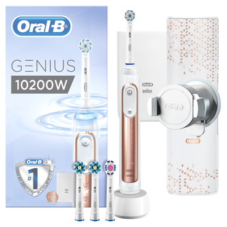 Eltandborste Oral-B Genius 10200W Rose Gold