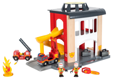 Brio World Brannstasjon 33833, fra 3 år