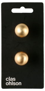 Knopp guld, 2-pack