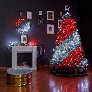 Twinkly Strings RGB LED Valoketju sisä-/ulkokäyttöön