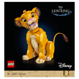 LEGO Disney Løvenes konge, Simba som ung 43247, 18 år