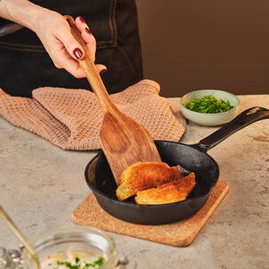 Stekespade i akasietre, 33 cm