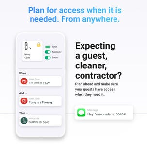 Nimly Home Access+ smart låsepakke med Homey Bridge