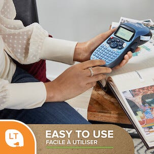 Märkband plast Dymo LetraTag