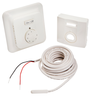 Raychem gulvvarmetermostat til innfelt montering