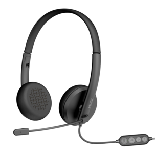 Mixx H1u headset med mikrofon for datamaskin, USB-A, svart