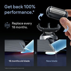 Rakhuvud 64B till rakapparat Braun Series 6 