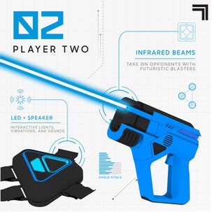 Sharper Image lasertag for 2 spillere, infrarød, fra 8 år