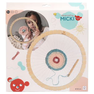 Micki rundt veveramme for barn 30 cm, fra 3 år