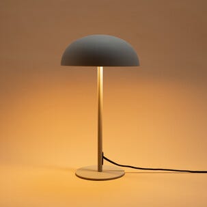 Gustav bordlampe metall grå 44 cm, Northlight