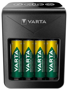 Varta LCD Plug Charger+ batterilader, 2600 mAh