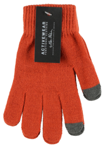 Vanter for touch, rustrød