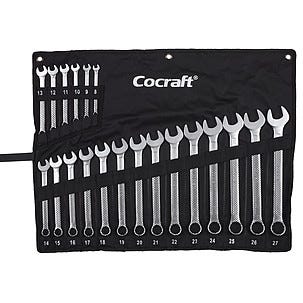 Blocknycklar Cocraft, 20 delar