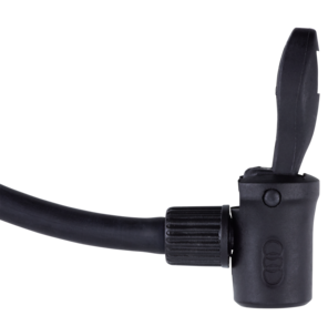 Fotpump med tryckmätare, Presta, Schrader, Dunlop