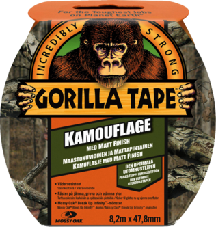 Vävtejp Gorilla Camo