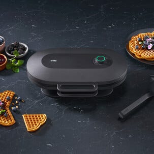 Wilfa Joy Double dobbelt vaffeljern WM5DB-200P, svart