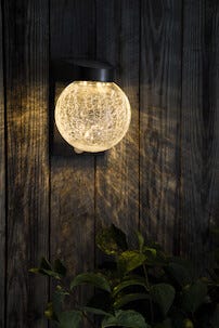 Vägglampa med solcell och rörelsevakt, Northlight