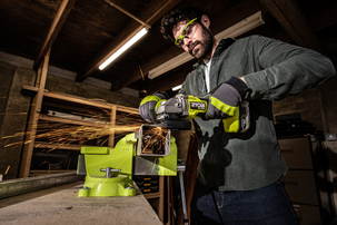 Ryobi vinkelslip 125 mm RAG18X-0 One+ HP 18 V