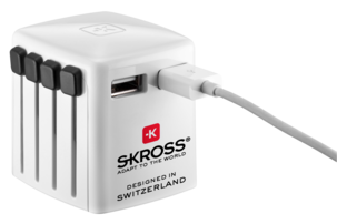 Reseladdare SKROSS World USB charger