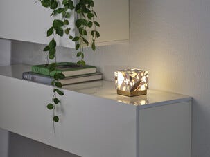 Osram Gleam liten oppladbar bordlampe terrassokube