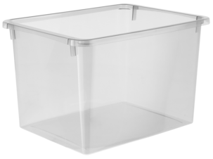 Förvaringslåda Modul, rökfärgad