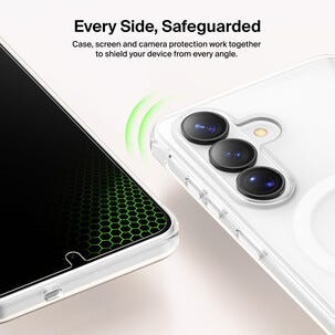 Belkin ScreenForce Titan 3-i-1 skjermbeskytter for Galaxy S26+