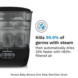 Baby Brezza One Step Sterilizer Dryer Advanced flasksterilisator och tork
