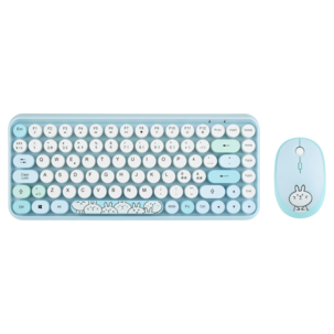 Exibel trådløst tastatur og mus, sett for barn