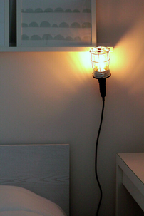 Sladdlampa IP54 stänktålig, Airam