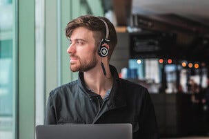 Trådlösa hörlurar, Koss Porta Pro Wireless