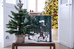 Adventskalender snømann