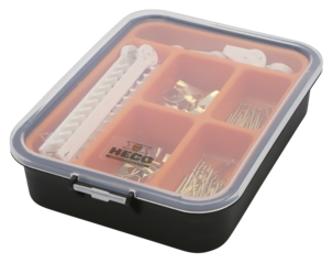 Heco tavelupphängning i sortimentlåda, 116 delar