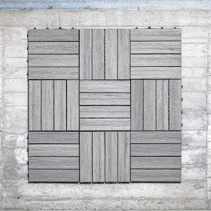 Golvplattor konstträ 4-pack