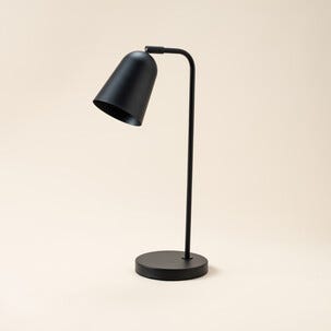 Ludvig skrivebordslampe svart, 48 cm, Northlight