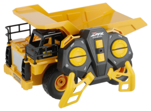 Radiostyrt hjullaster 1:24, ladbar, fra 6 år