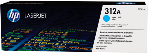 HP 312A värikasetti