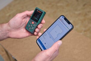 Bosch PLM60-23C digital lasermätare med Bluetooth