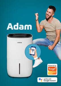 eeese Air Care Adam luftavfuktare WiFi, 20 l, 100 m2
