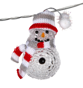 Innendørs lysslynge, snømenn, 1,4 meter