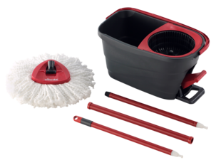 Vileda Turbo Smart gulvmopp, sett med bøtte og utvrider