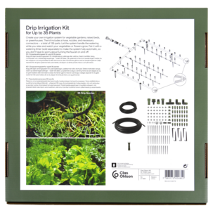 Droppbevattning växthus och trädgårdsland, 35 plantor