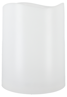 Blockljus LED med timer utomhus, vitt, Northlight