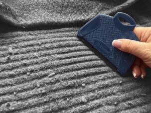 Nuppefjerner fra Gleener, manuell klesbørste