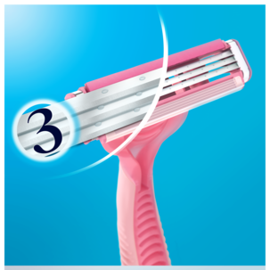 Rakhyvlar Gillette Simply Venus 3, 4-pack