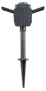 Jatkojohto, jossa hämäräkytkin IP44