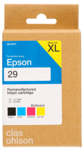 Epson T29 bläckpatron multipack XL, Clas Ohlson