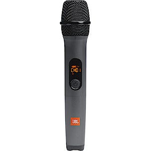 JBL PartyBox On-The-Go høyttaler med trådløs mikrofon