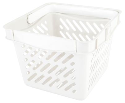 Kundkorg plast mini, med handtag, 27 x 27 x 21 cm